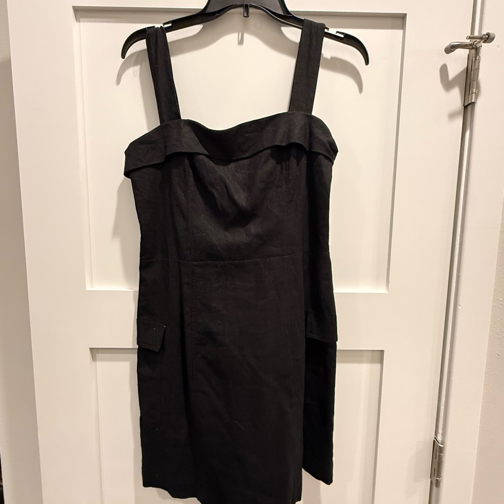 Black Women's Square Neck Sundress